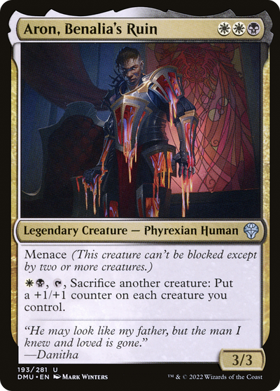 Aron, Benalia's Ruin (193) (Dominaria United)