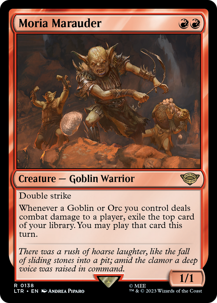Moria Marauder (LTR-138) - The Lord of the Rings: Tales of Middle-earth