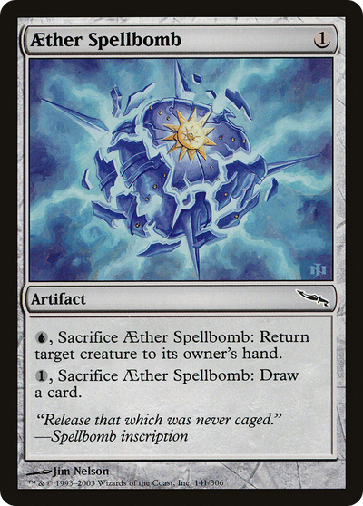 Aether Spellbomb (141) (Mirrodin)