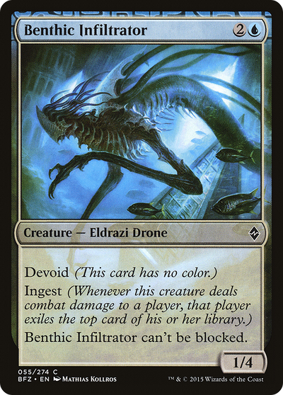 Benthic Infiltrator (55) (Battle for Zendikar)