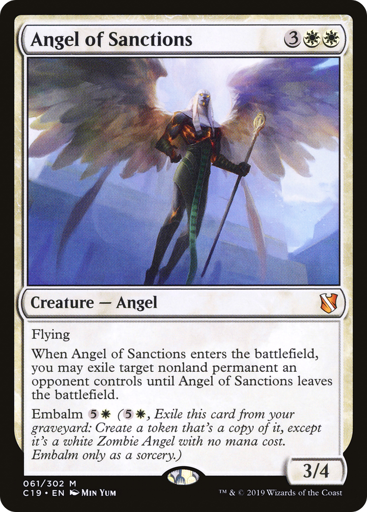 Angel of Sanctions (61) (Commander 2019)