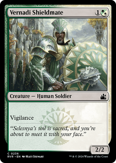 Vernadi Shieldmate (RVR-236) - Ravnica Remastered