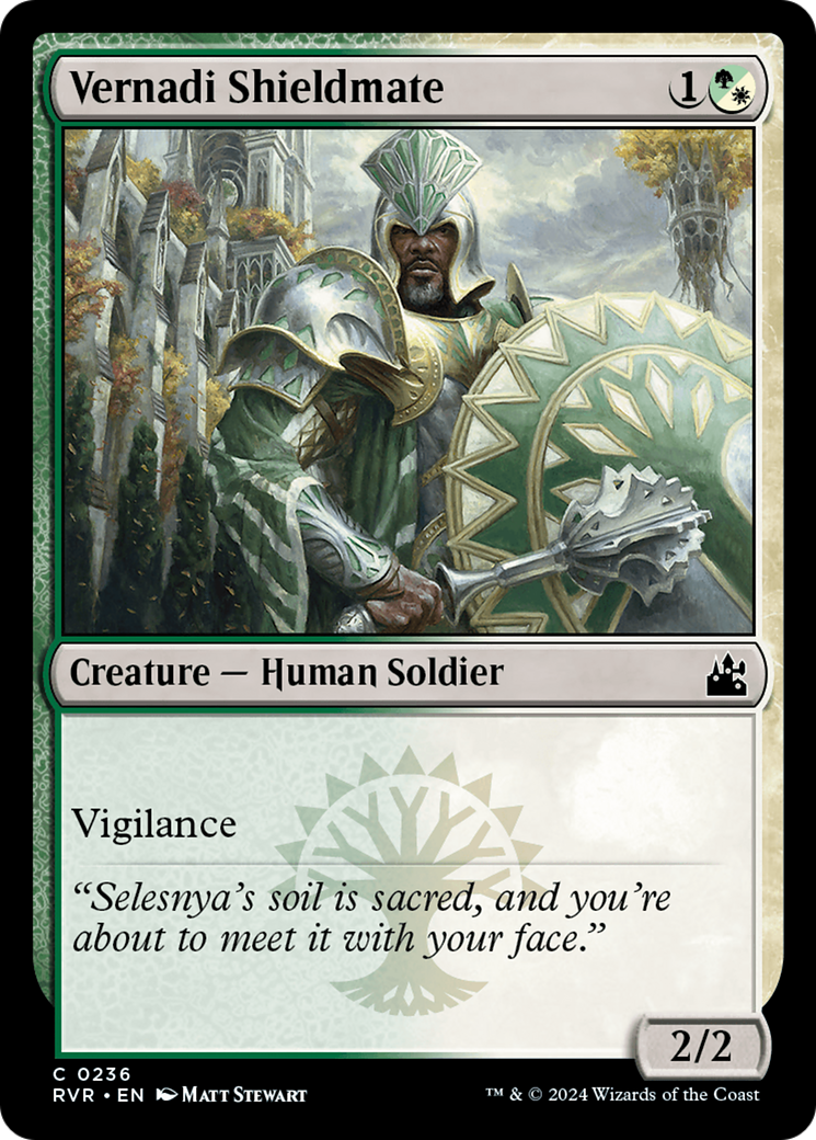 Vernadi Shieldmate (RVR-236) - Ravnica Remastered