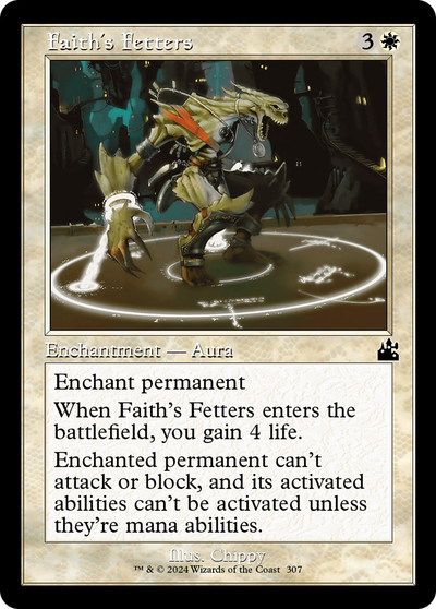 Faith's Fetters (RVR-307) - Ravnica Remastered