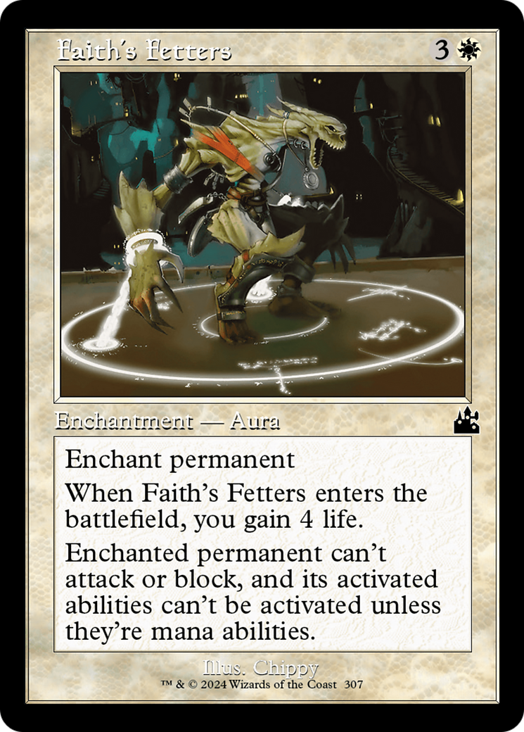 Faith's Fetters (RVR-307) - Ravnica Remastered