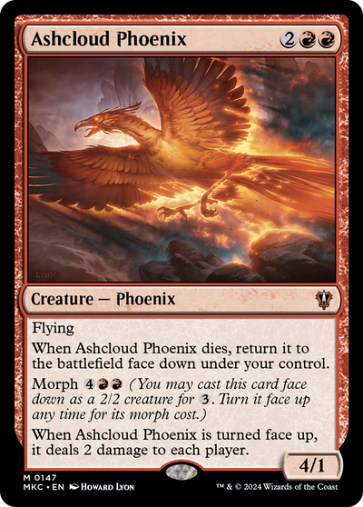 Ashcloud Phoenix (147) (Commander: Murders at Karlov Manor)