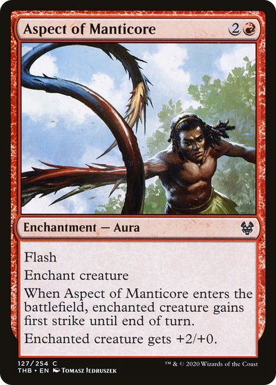 Aspect of Manticore (127) (Theros Beyond Death)