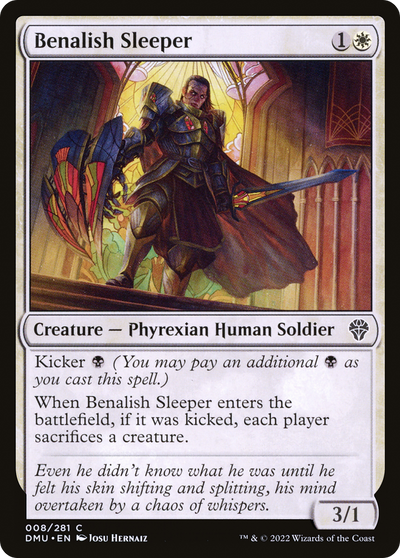 Benalish Sleeper (8) (Dominaria United)