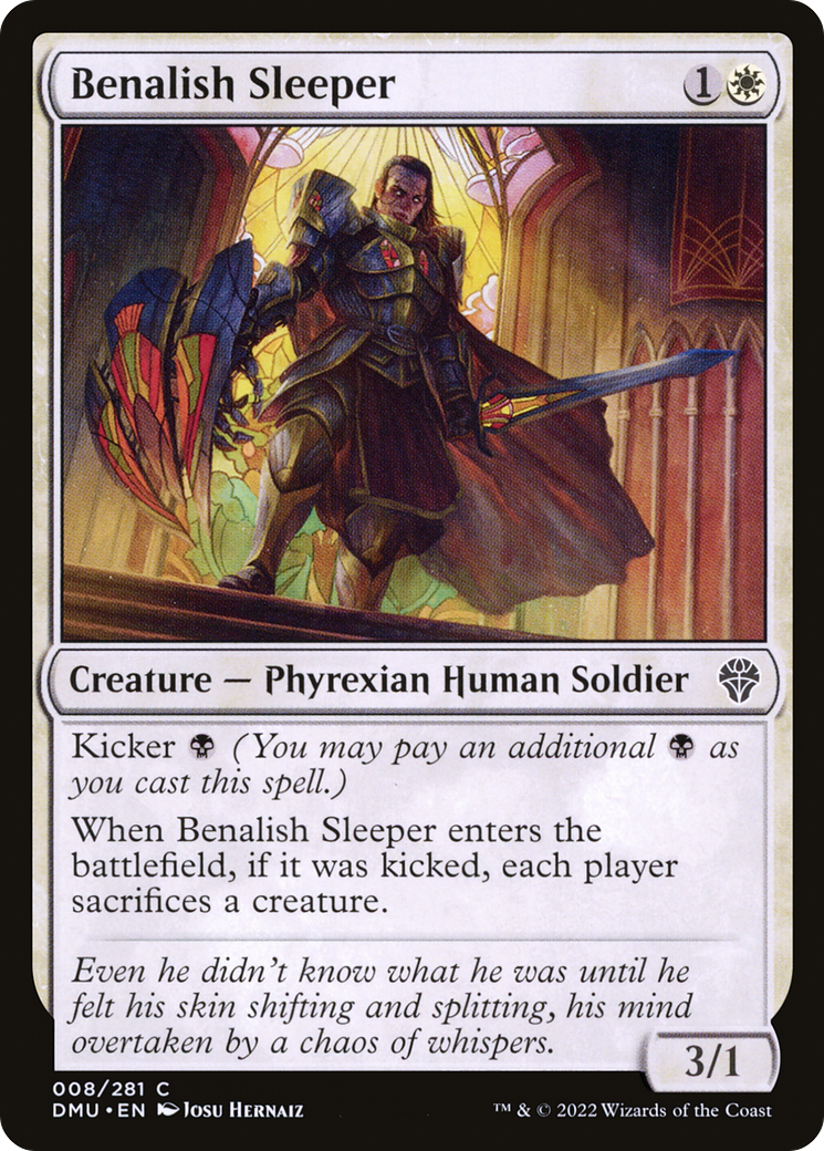 Benalish Sleeper (8) (Dominaria United)