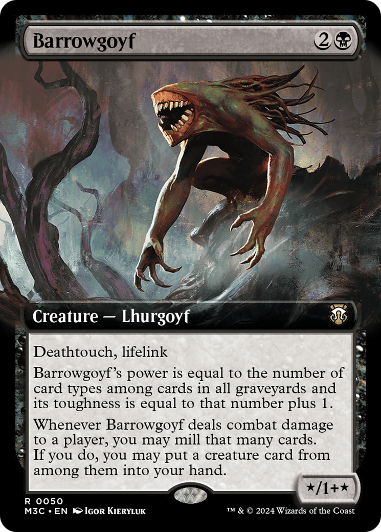 Barrowgoyf (Extended Art) (50) (Commander: Modern Horizons 3)