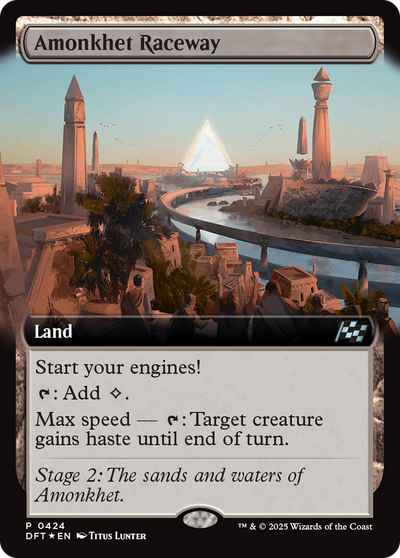 Amonkhet Raceway (Extended Art) (424) (Aetherdrift)