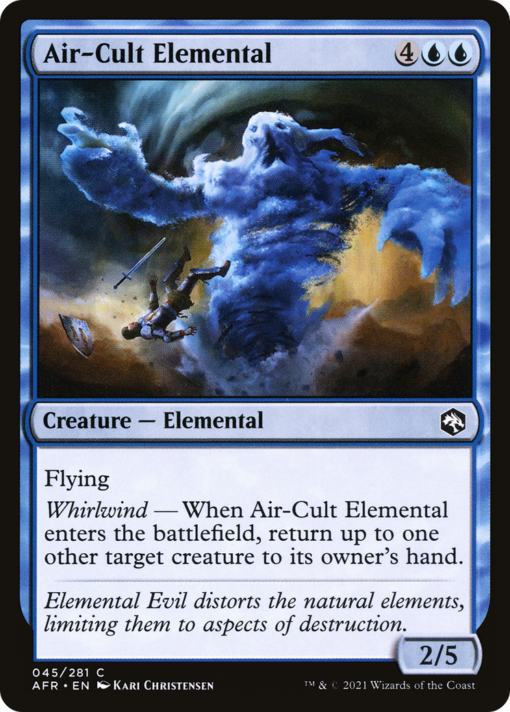 Air-Cult Elemental (45) (Adventures in the Forgotten Realms)