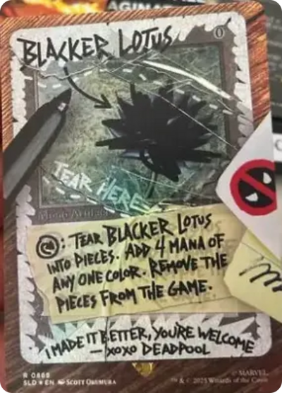 Blacker Lotus (Rainbow Foil) (869) (Secret Lair Drop Series)