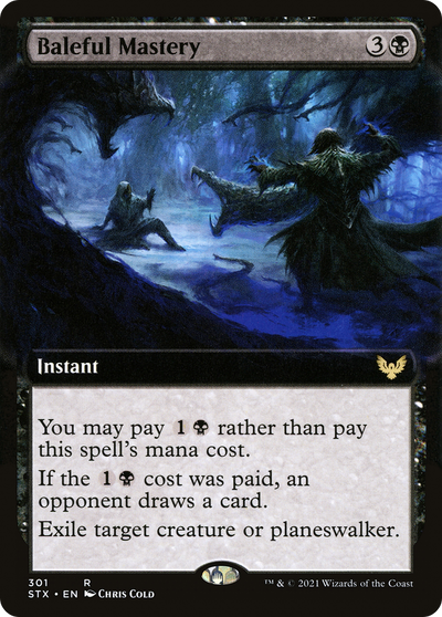Baleful Mastery (Extended Art) (301) (Strixhaven: School of Mages)