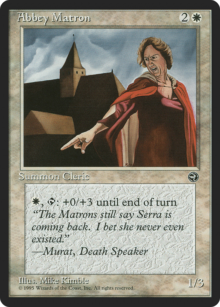 Abbey Matron [Version 2] (103) (Homelands)