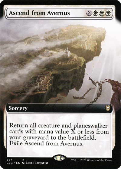 Ascend from Avernus (Extended Art) (554) (Commander Legends: Battle for Baldur's Gate)