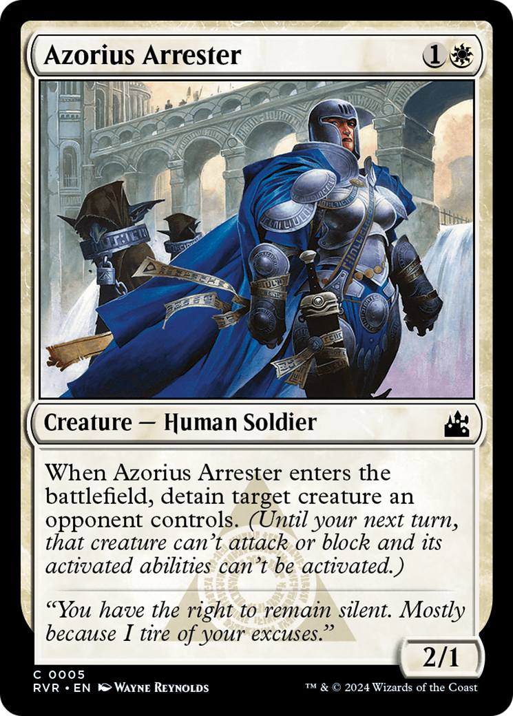 Azorius Arrester (5) (Ravnica Remastered)