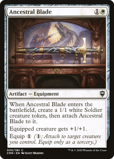 Ancestral Blade (5) (Commander Legends)