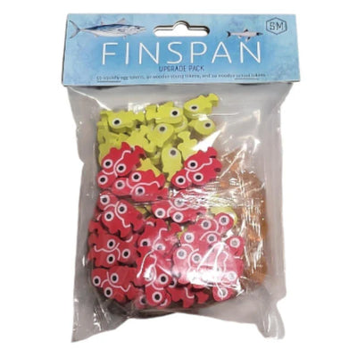 Finspan Upgrade Pack (Wooden Tokens & Squishy Eggs)