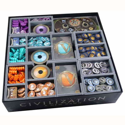 FOLDED SPACE: BOARD GAME INSERT FOR CIVILIZATION: A NEW DAWN