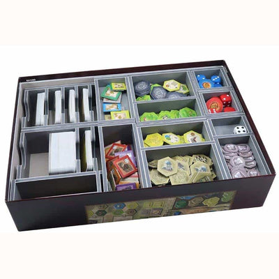 FOLDED SPACE: BOARD GAME INSERT FOR CASTLES OF BURGUNDY