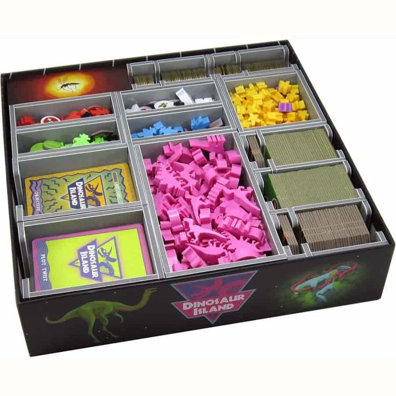 FOLDED SPACE: BOARD GAME INSERT FOR DINOSAUR ISLAND