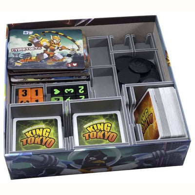 FOLDED SPACE: BOARD GAME INSERT FOR KING OF TOKYO