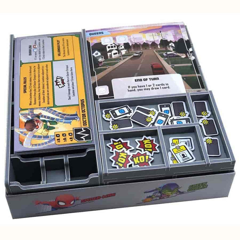 FOLDED SPACE: BOARD GAME INSERT FOR MARVEL UNITED
