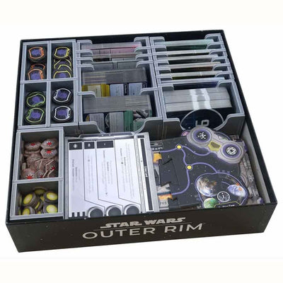FOLDED SPACE: BOARD GAME INSERT FOR STAR WARS: OUTER RIM