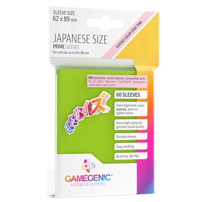 PRIME Japanese Sized Sleeves Lime