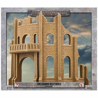 BATTLEFIELD IN A BOX: GOTHIC BATTLEFIELDS: SANDSTONE: 30MM THE GRAND VESTIBULE