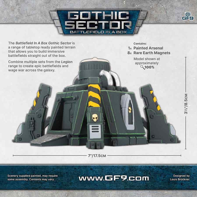 BATTLEFIELD IN A BOX: GOTHIC SECTOR: LEGION ARSENAL (1CT)
