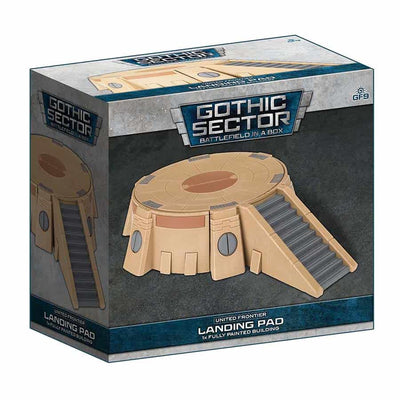 BATTLEFIELD IN A BOX: GOTHIC SECTOR: UNITED FRONTIER LANDING PAD (1CT)