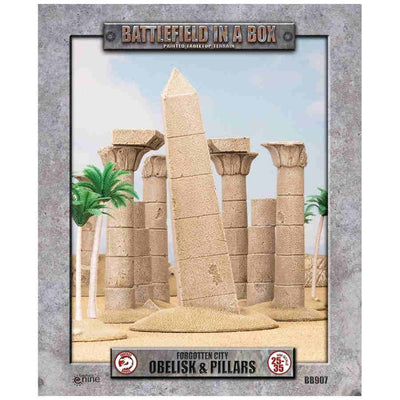 BATTLEFIELD IN A BOX: FORGOTTEN CITY: OBELISK AND PILLARS (5CT)