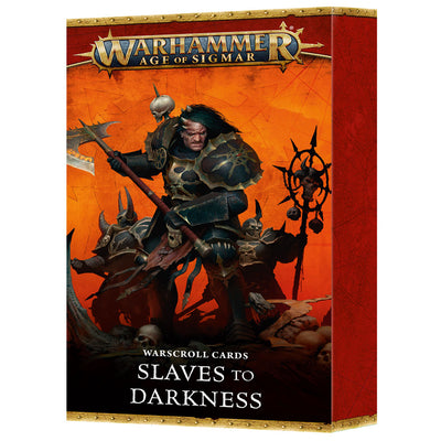 WARHAMMER Age of Sigmar: Warscroll Cards: Slaves to Darkness