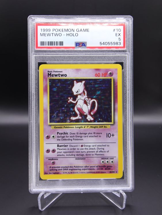Mewtwo - HOLO BGS 8 BASE UNLIM