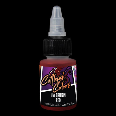Cuttlefish Colors: I'm Brickin Red