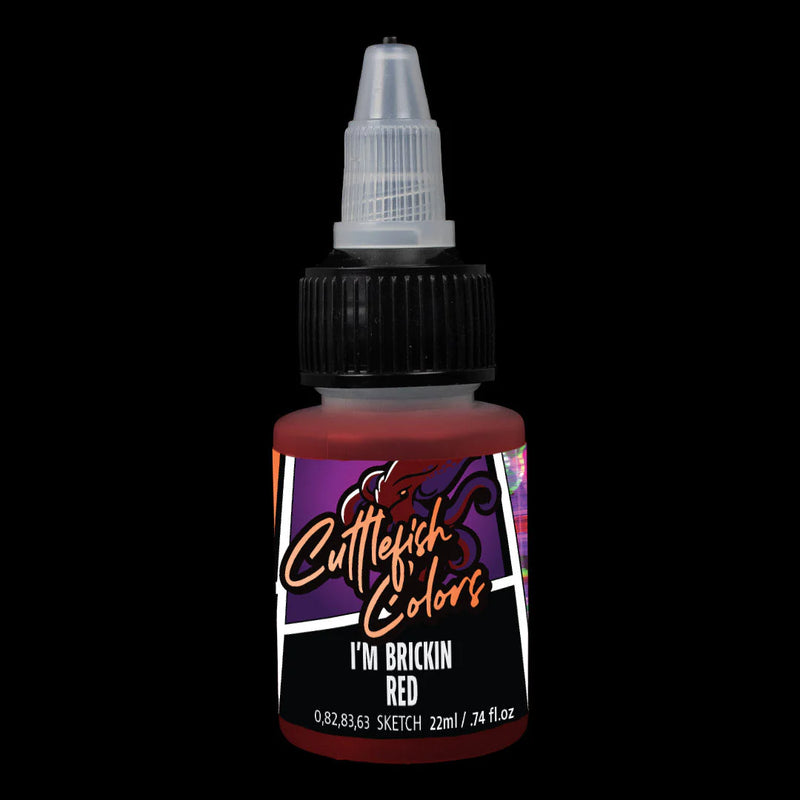 Cuttlefish Colors: I'm Brickin Red