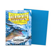 Dragon Shield Sleeves: Standard Matte - Sapphire 100CT