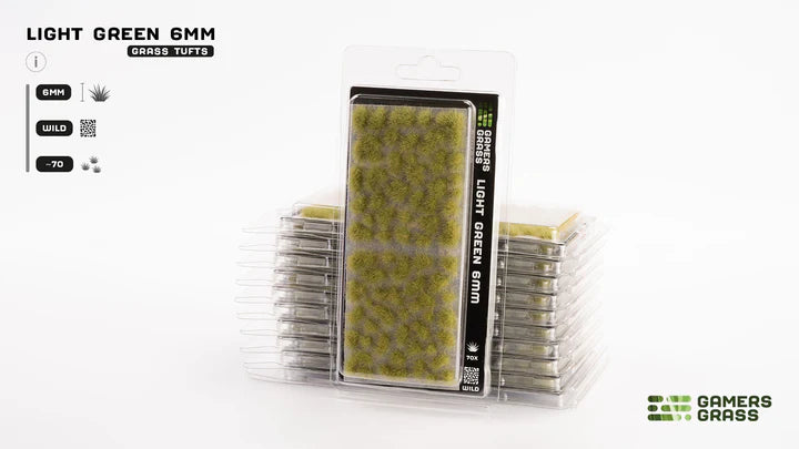 GamersGrass - Light Green 6mm (wild)