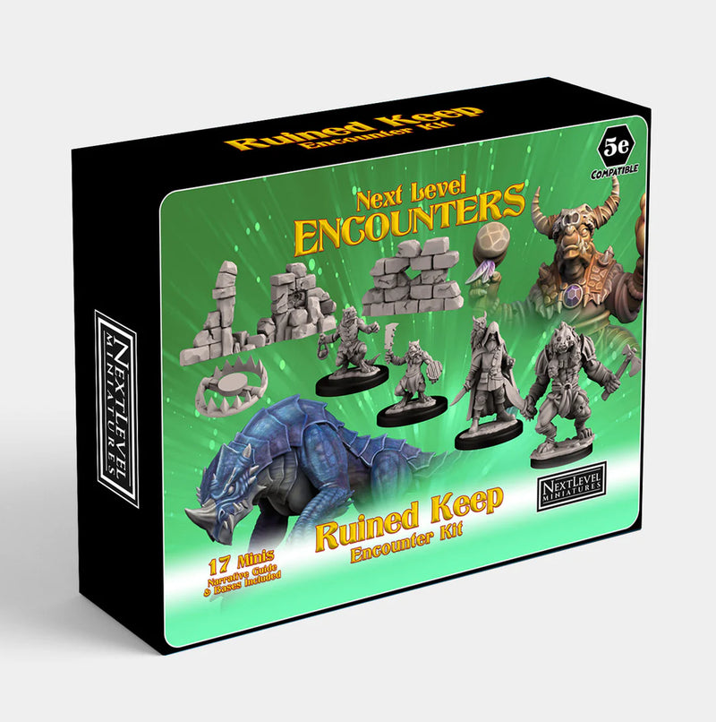 Next Level Miniatures - Ruined Keep Encounter Kit
