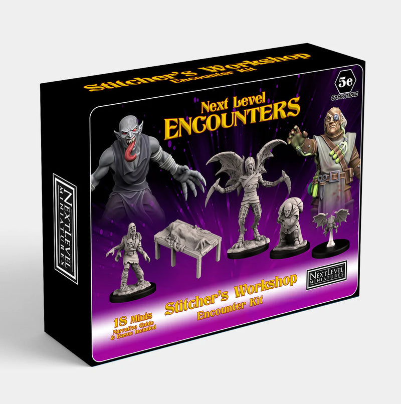 Next Level Miniatures - Stitcher's Workshop Encounter Kit