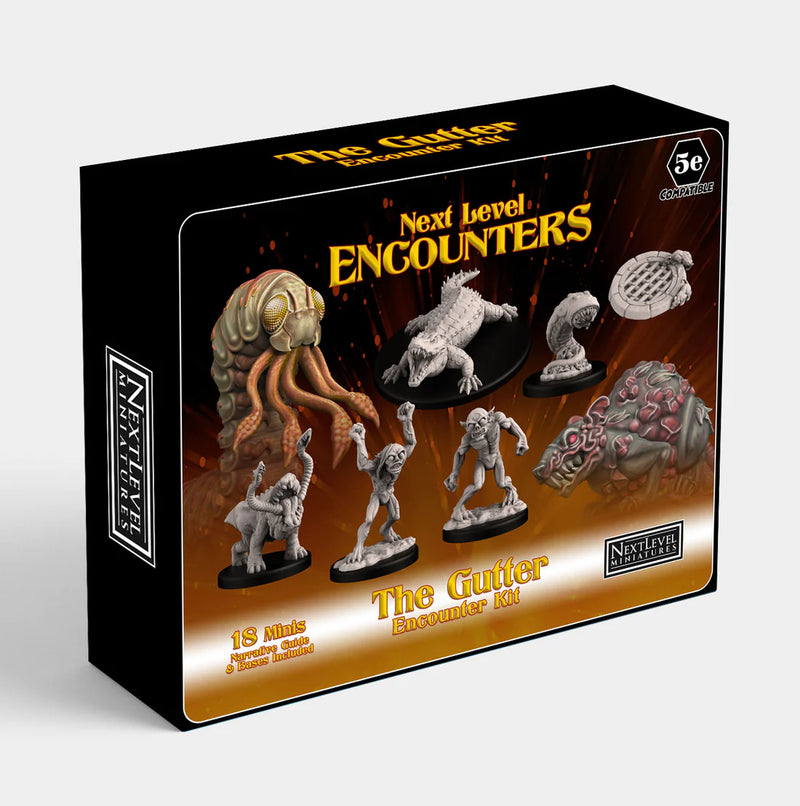 Next Level Miniatures - The Gutter Encounter Kit