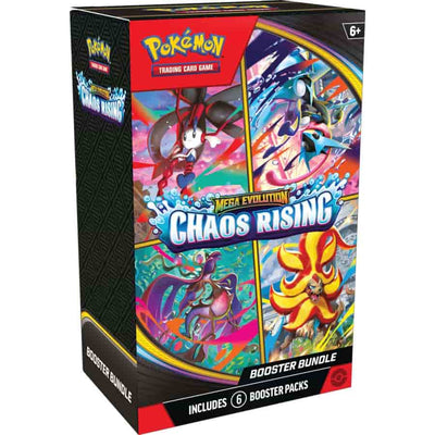 Mega Evolutions: Chaos Rising Booster Bundle