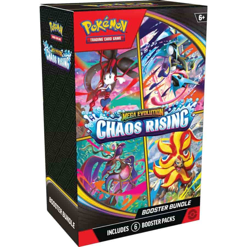 Mega Evolutions: Chaos Rising Booster Bundle