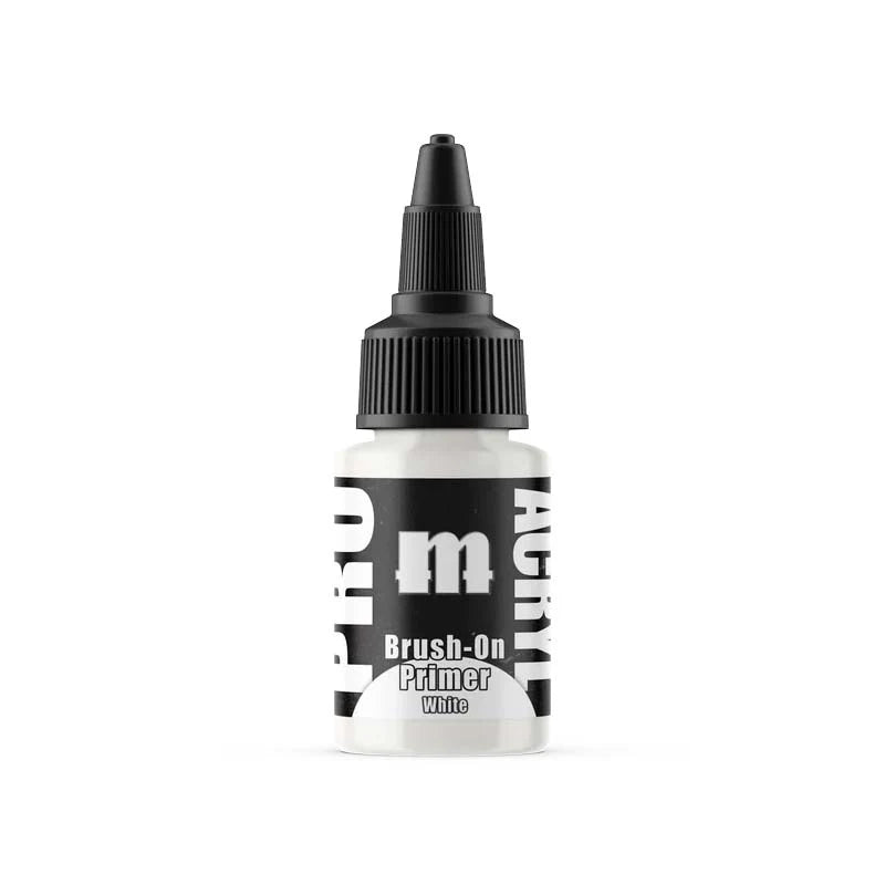 P-013 pro acryl brush on primer - white