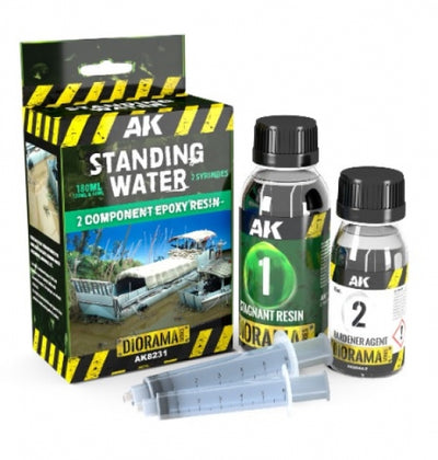 AK-Interactive: Standing Water Kit (2-part resin)