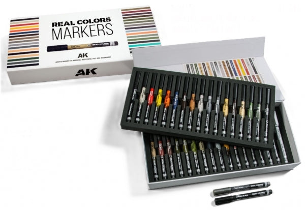 AK-Interactive: Special Box Real Colors Markers (34)