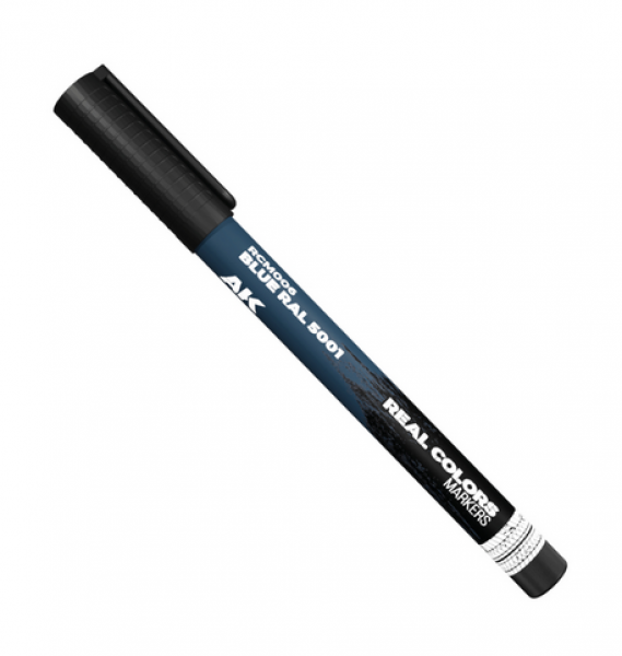 AK-Interactive: Real Color Acrylic Paint Marker - Blue RAL5001