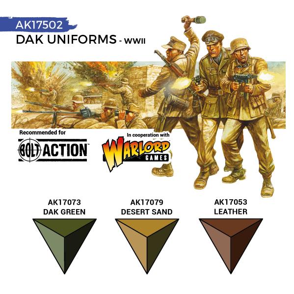 AK-Interactive: Quick Gen Acrylic Contrast Sets